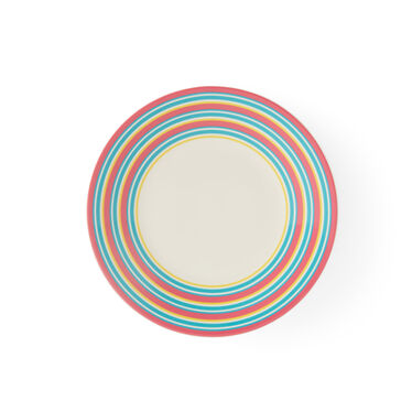 Kit Kemp Calypso Stripe Salad Plate